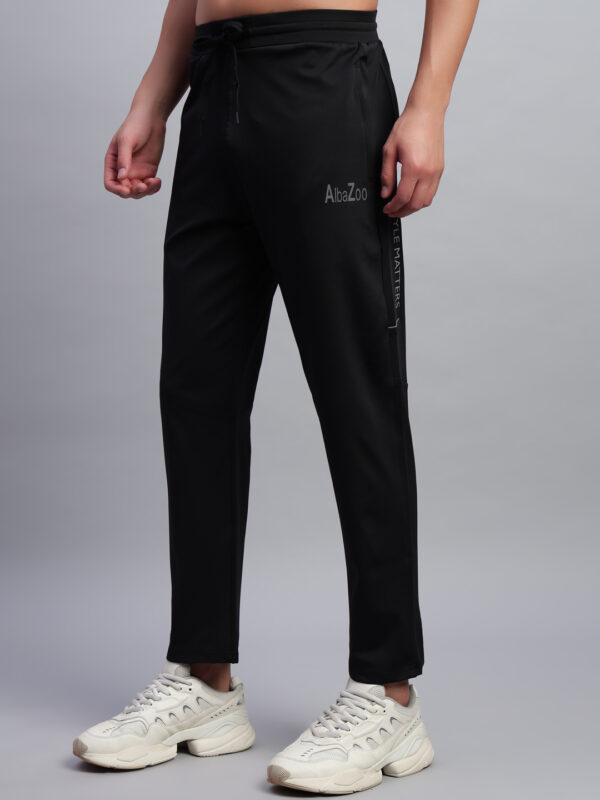 Men’s Premium Black Track Pant - Image 3