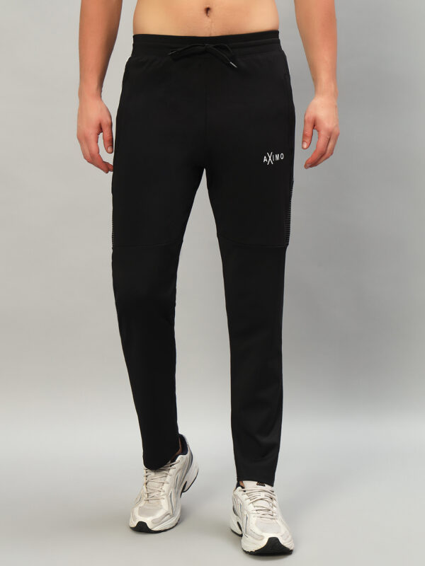 Men's Printed Black Track Pants - Image 5