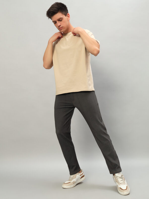 Men’s Denim Black Track Pants - Image 6