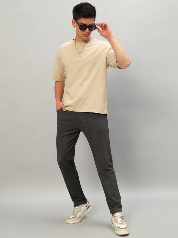 Men’s Denim Black Track Pants - Image 7
